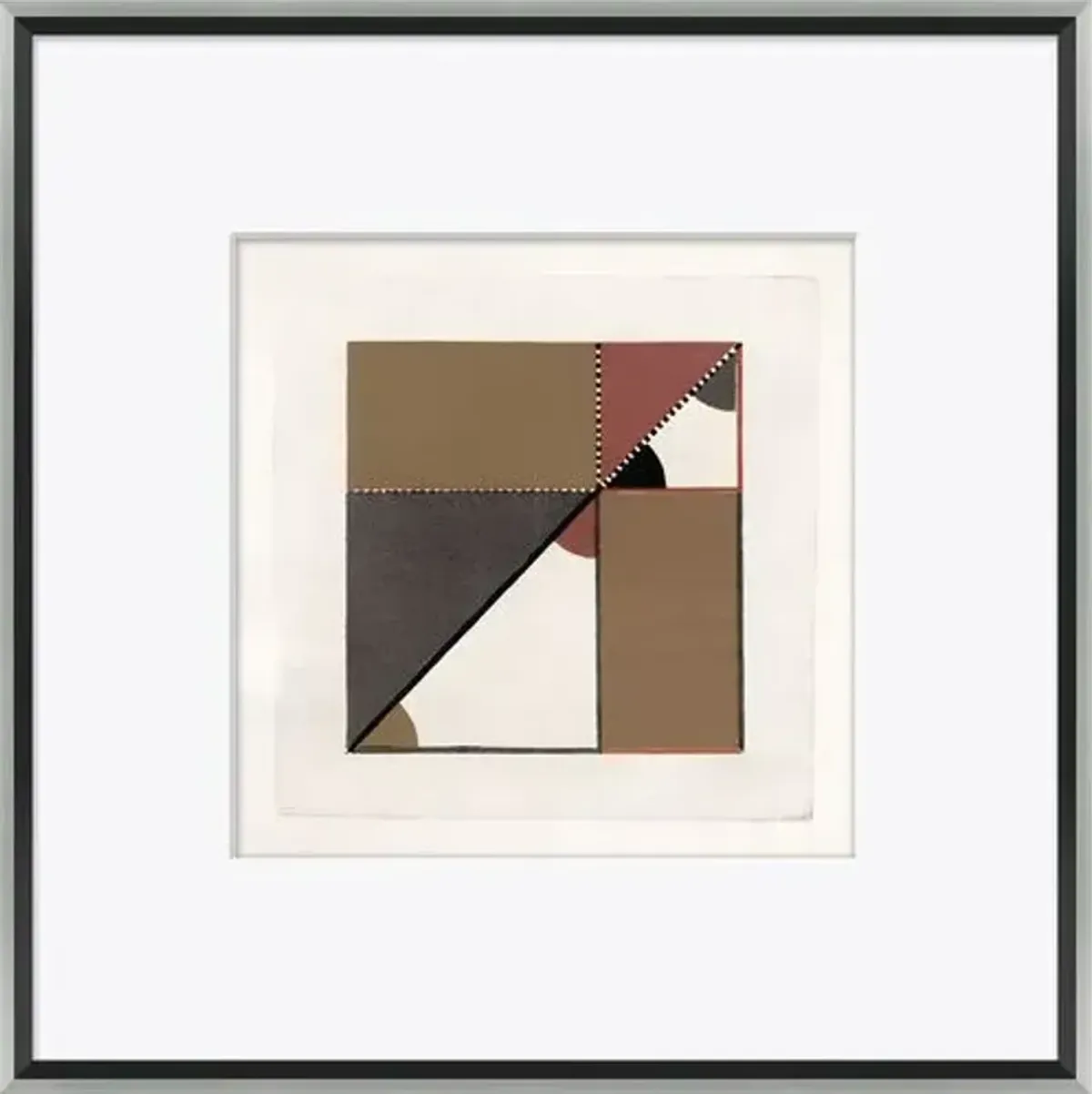 Bespoke by Baker - Euclids Geometry Series 10 - 21.25" x 21.25" - Soicher Marin - Brown