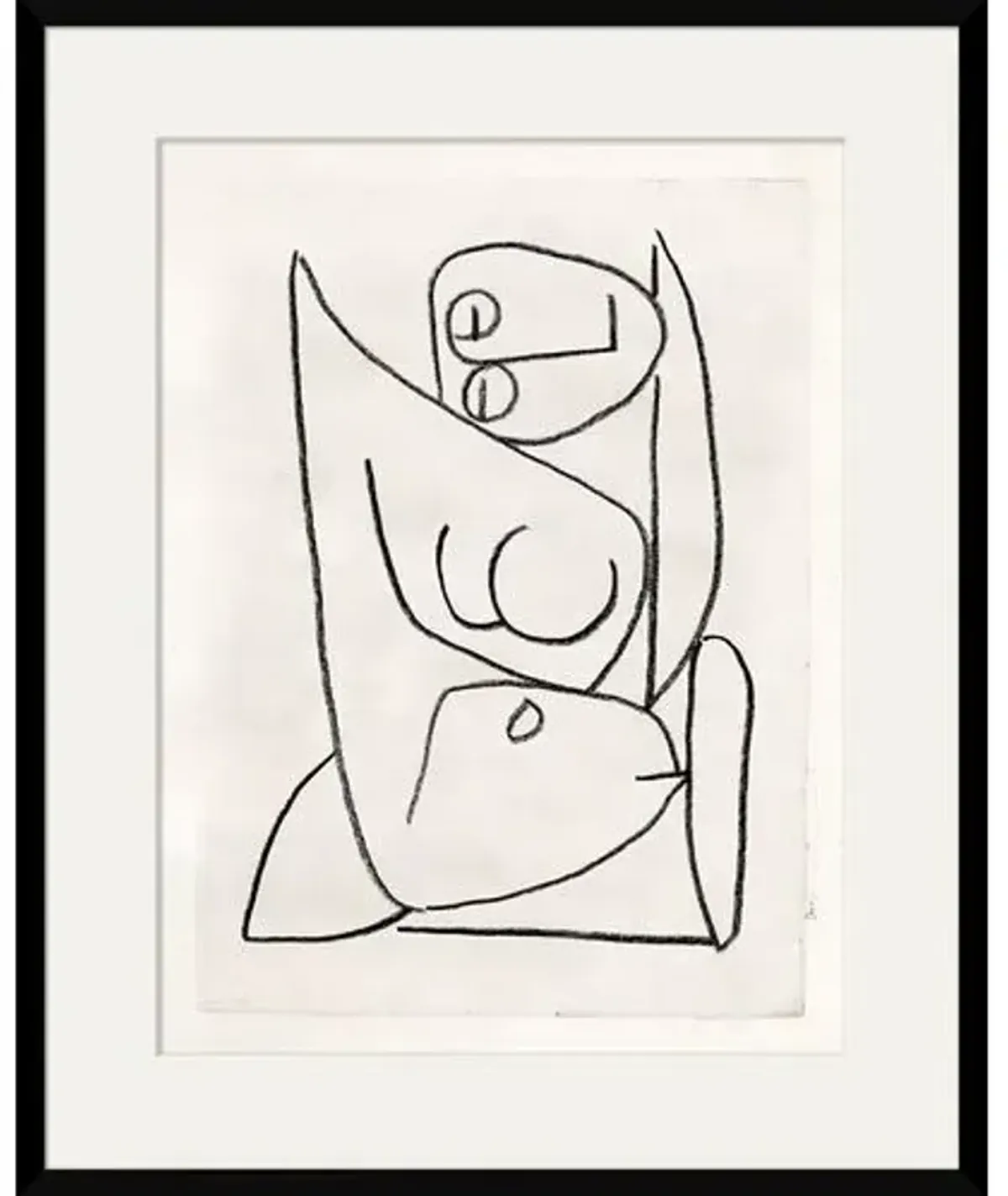 Bespoke by Baker - Klee Sketches III - 17" x 20" - Soicher Marin - Black