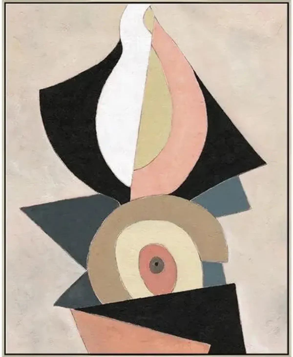 Bespoke by Baker - Homage to Marsden Hartley Painting VI - 55" X 68" - Soicher Marin - Gray