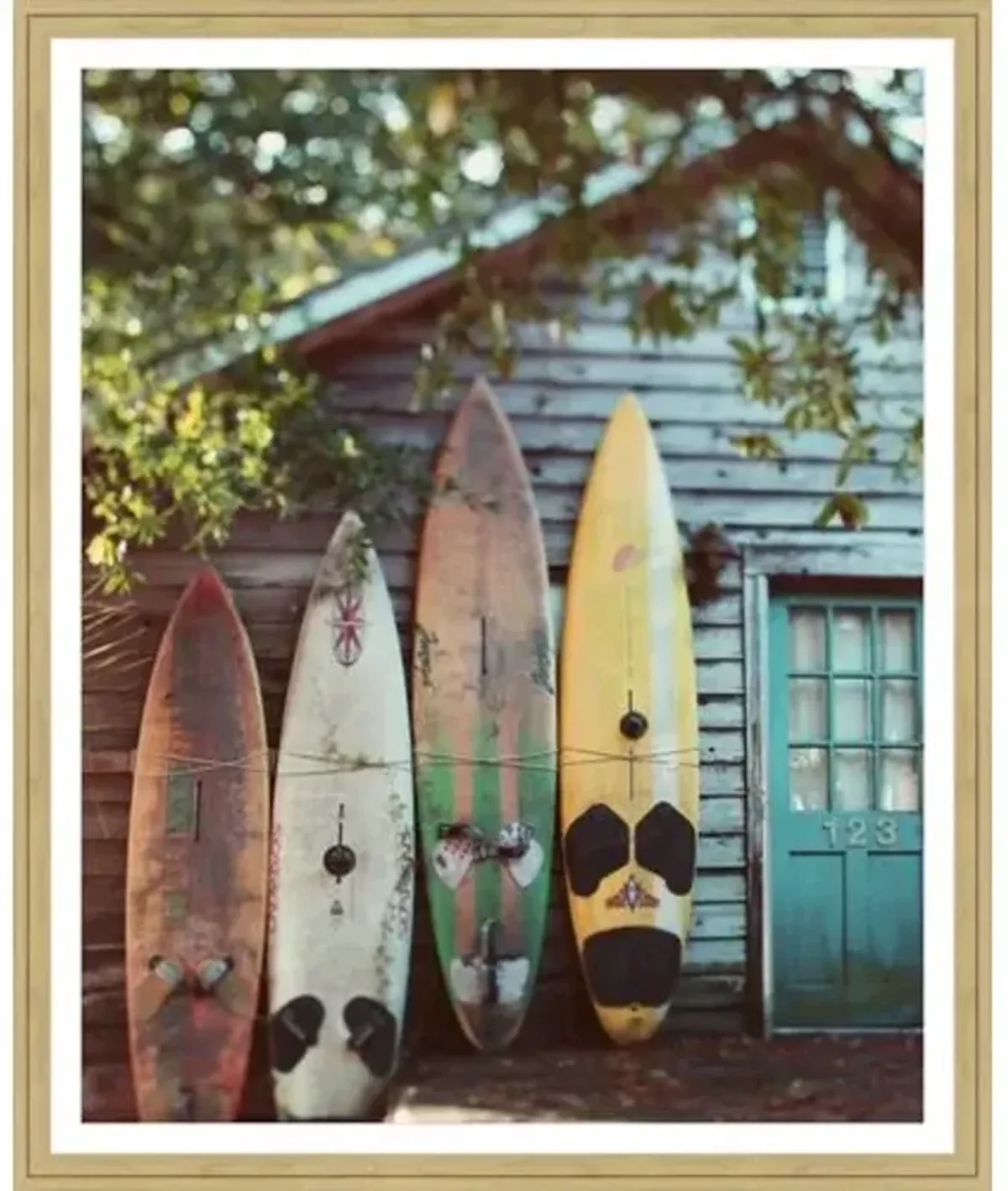 Surf Shop Photograph by Alicia Bock - Green