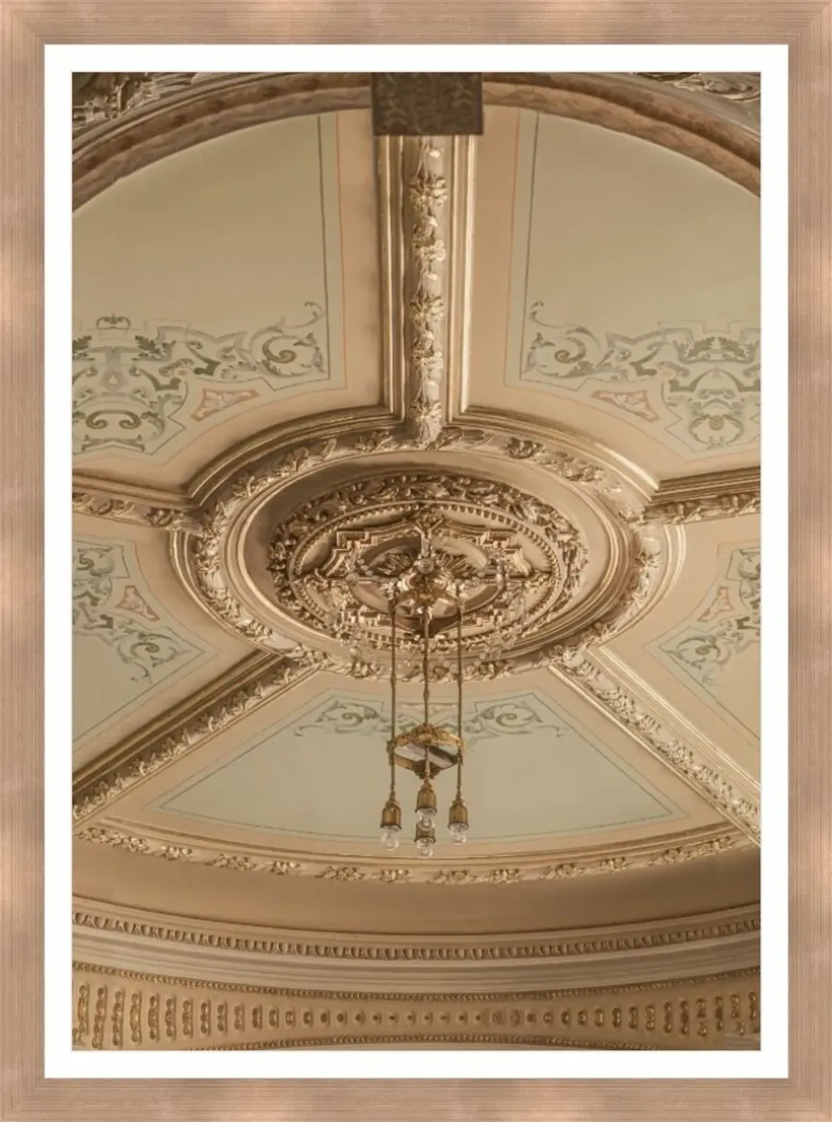 Rio Belle Epoque Municipal Theater Lamp Photograph by Alexandre Venancio