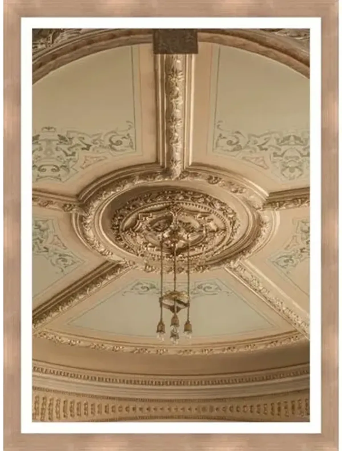 Rio Belle Epoque Municipal Theater Lamp Photograph by Alexandre Venancio - Gold