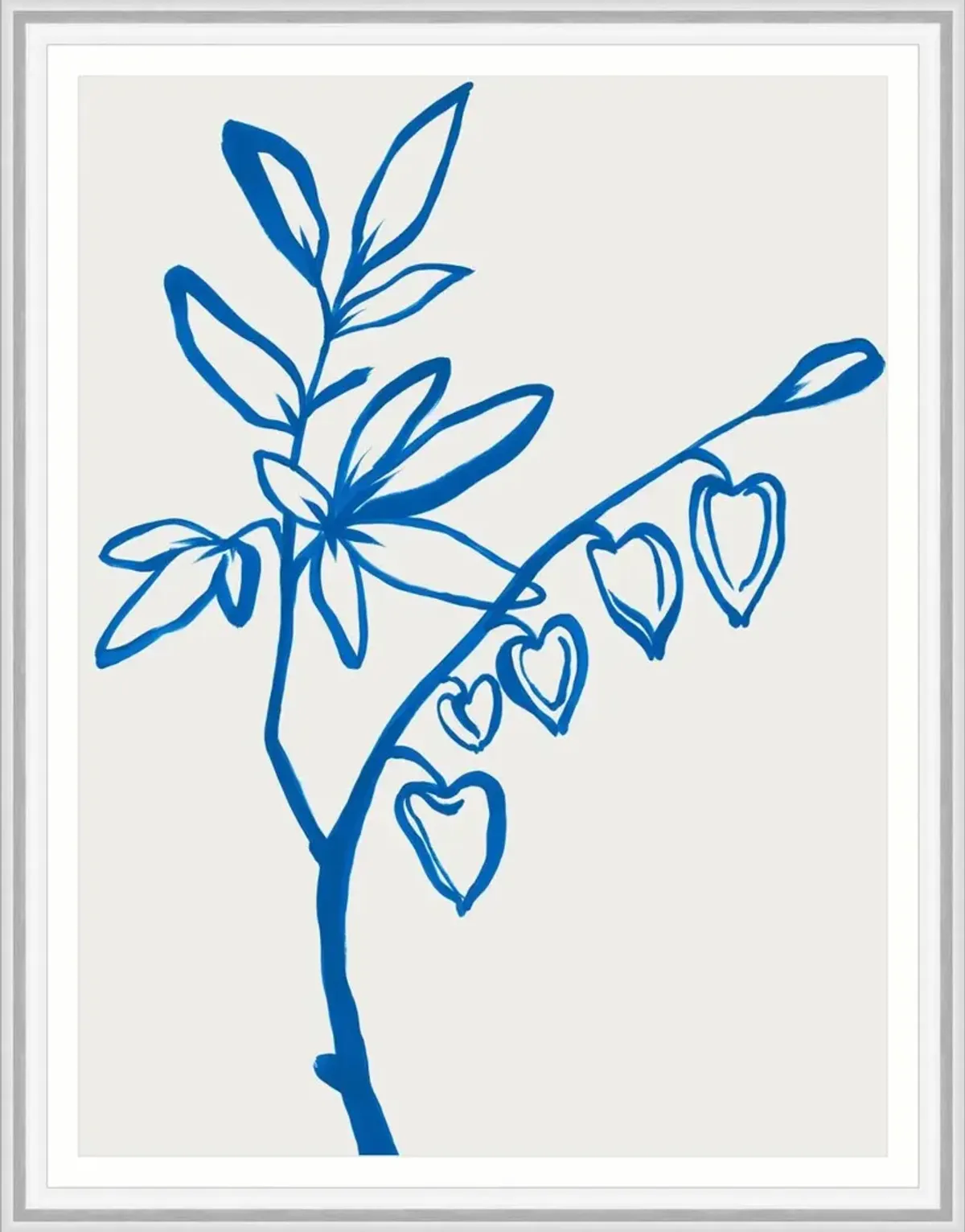 Blue Mind V Drawing by Bella Lane