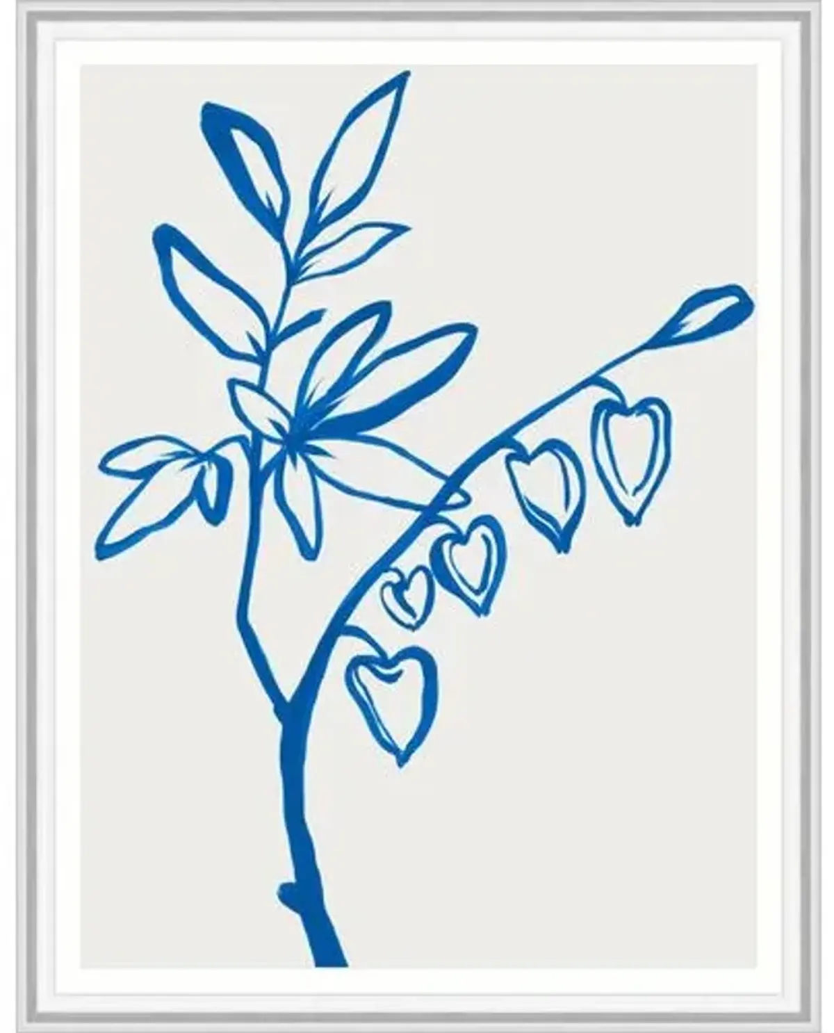 Blue Mind V Drawing by Bella Lane