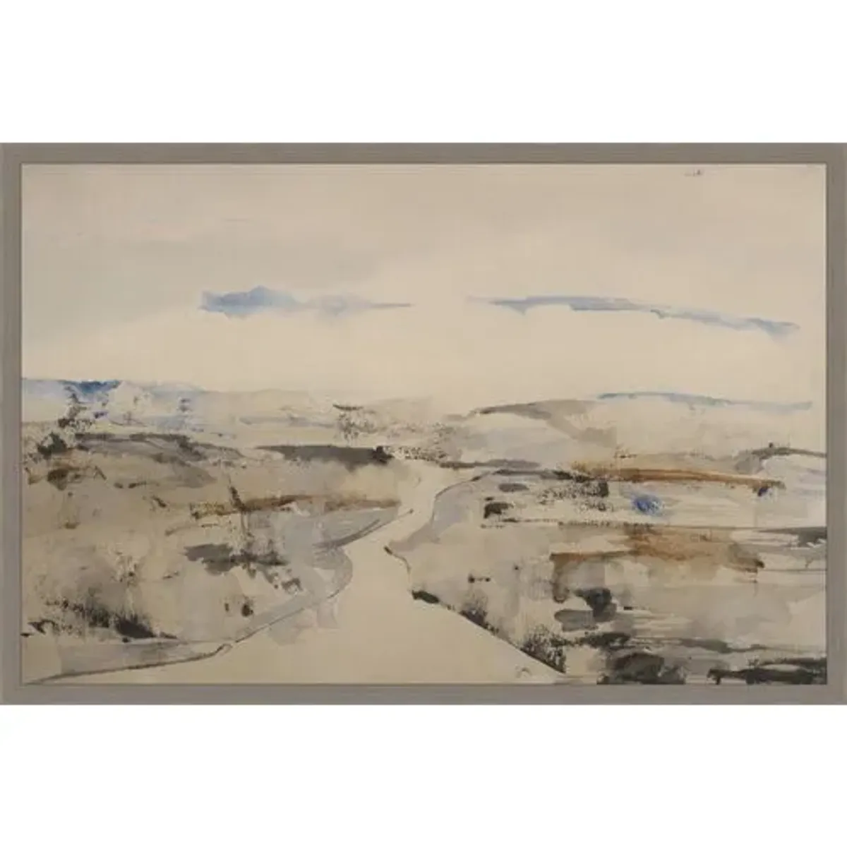 Lovely Way I Painting by D’Alessandro Léon - Gray