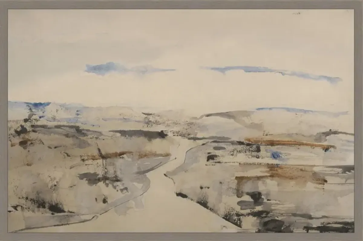 Lovely Way I Painting by D’Alessandro Léon - Gray