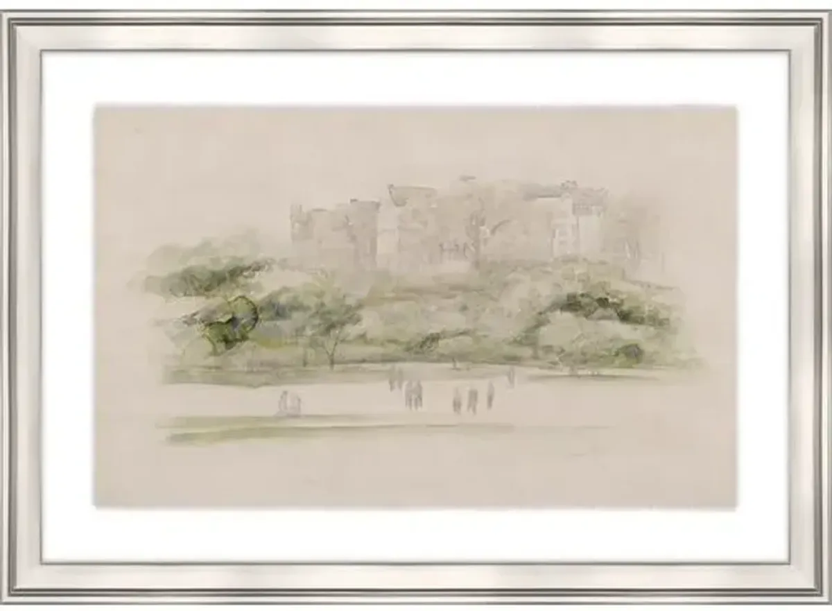 Lost in Time III Painting by D’Alessandro Léon - Green