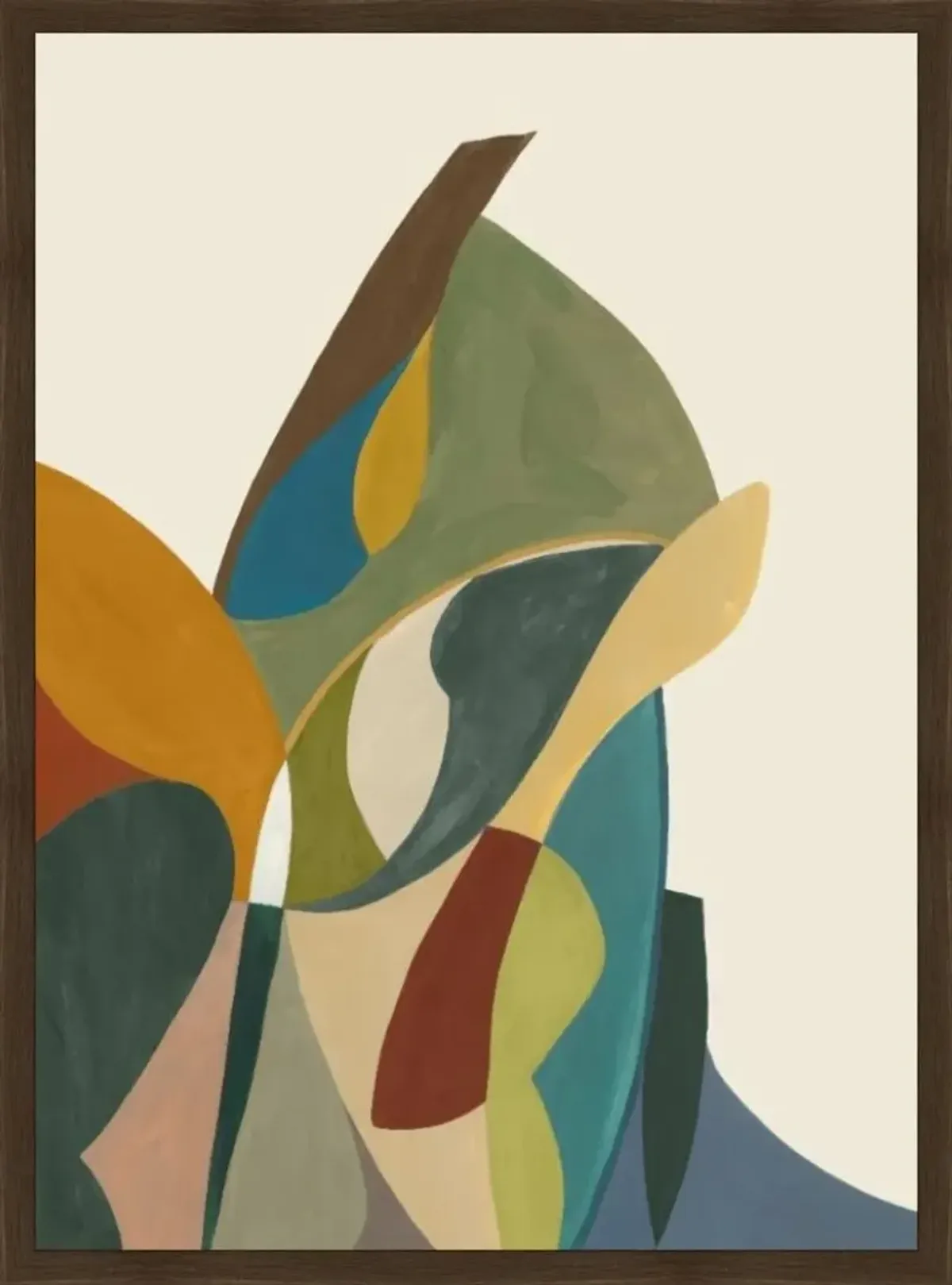 Color Perspective Painting by Jean Kenna - Green