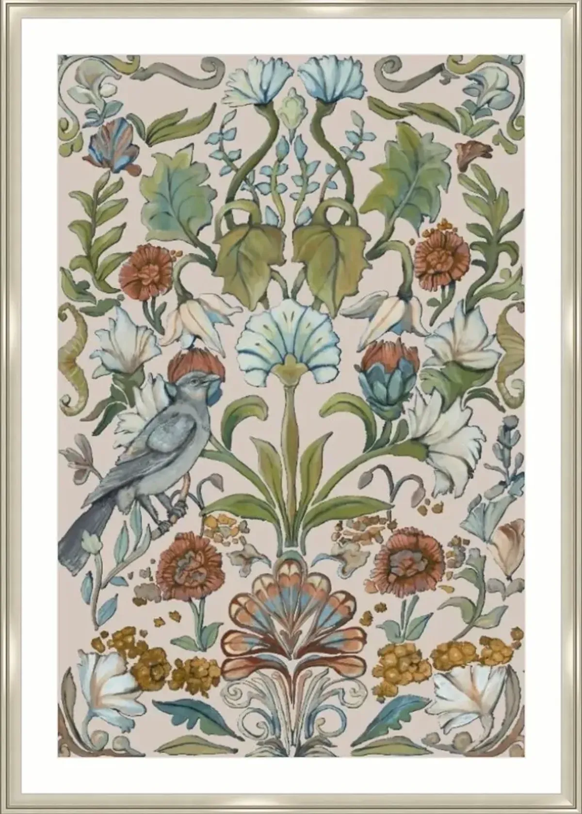 Symphony of Leaves Painting by Jacob Lincoln - Green