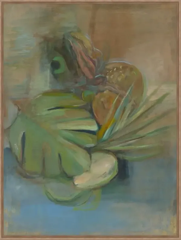 Tropical Bliss II Painting by Maelani Blue - Green