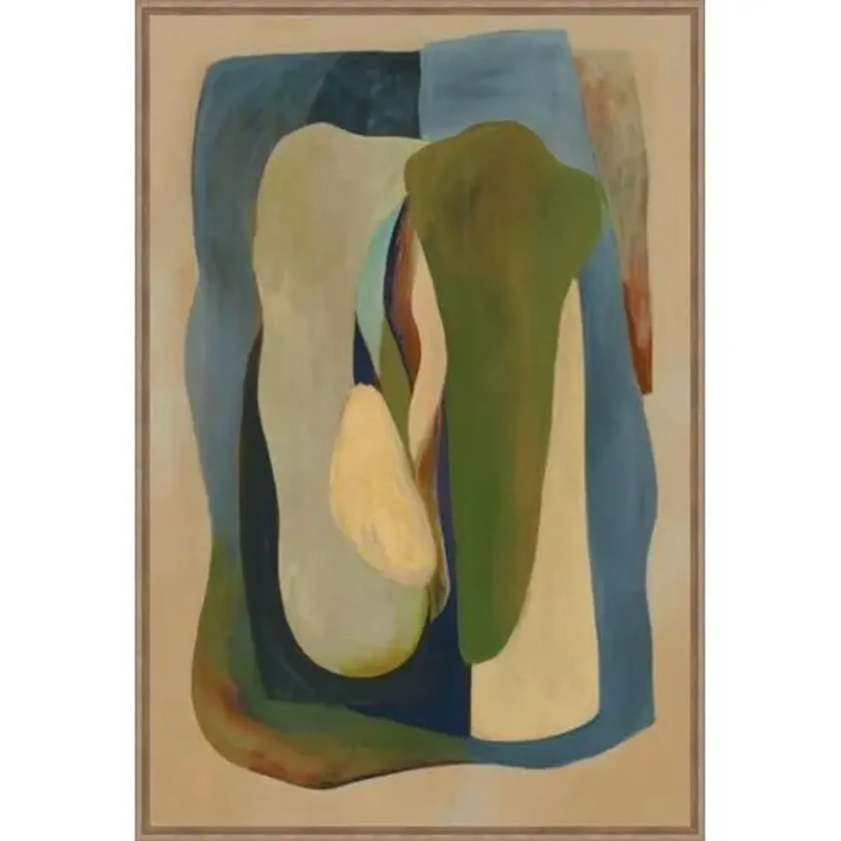 Silent Resolve II Painting by Maelani Blue