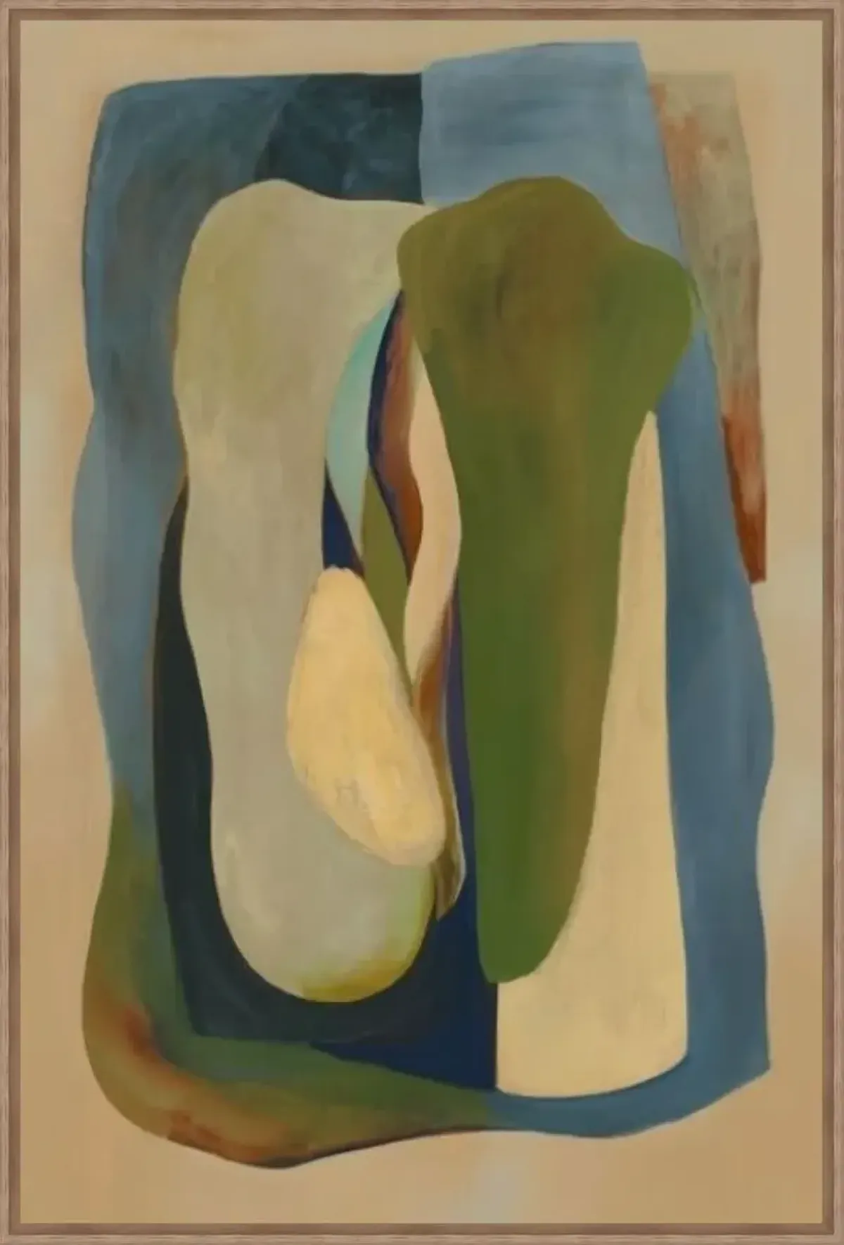 Silent Resolve II Painting by Maelani Blue