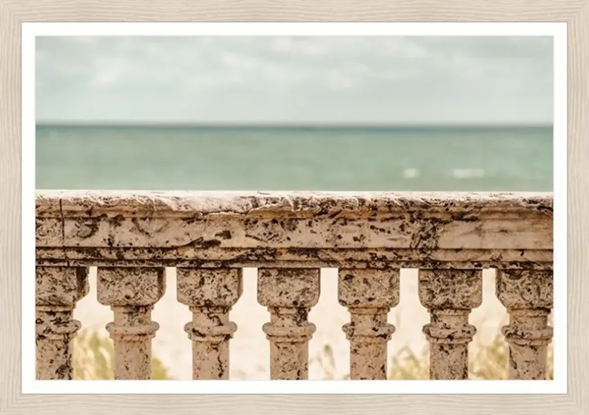 Old Beach Photograph by Adam Mowery - Blue