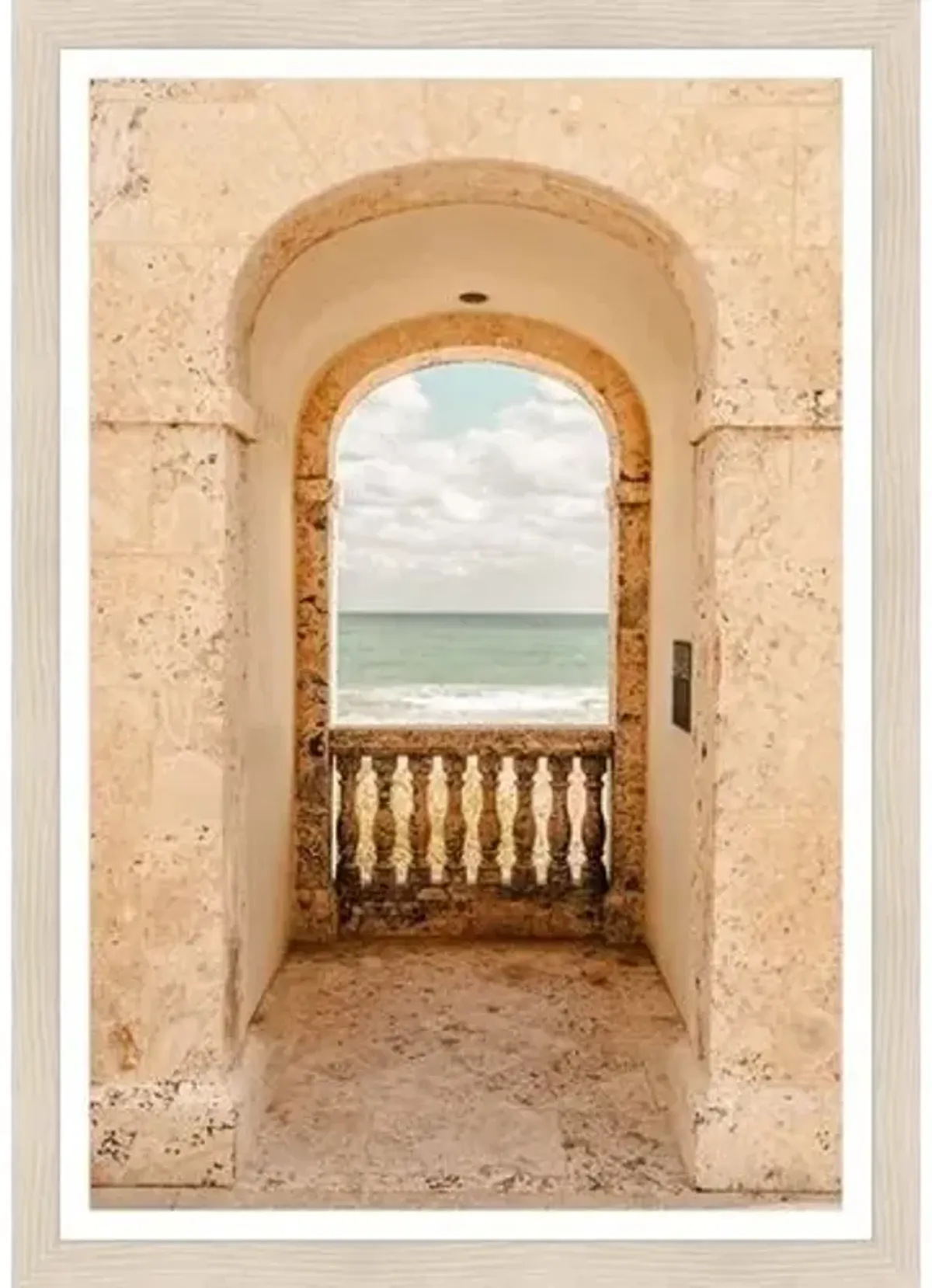 The View I Photograph by Adam Mowery - Blue