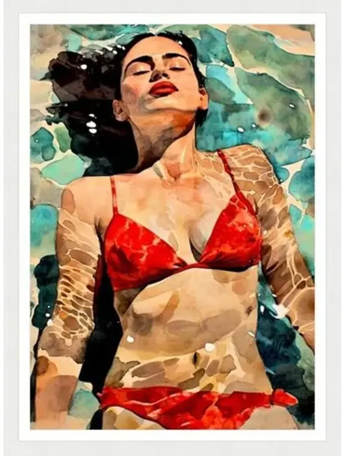 A Still Seashell III Photograph by Olive Perry - Blue