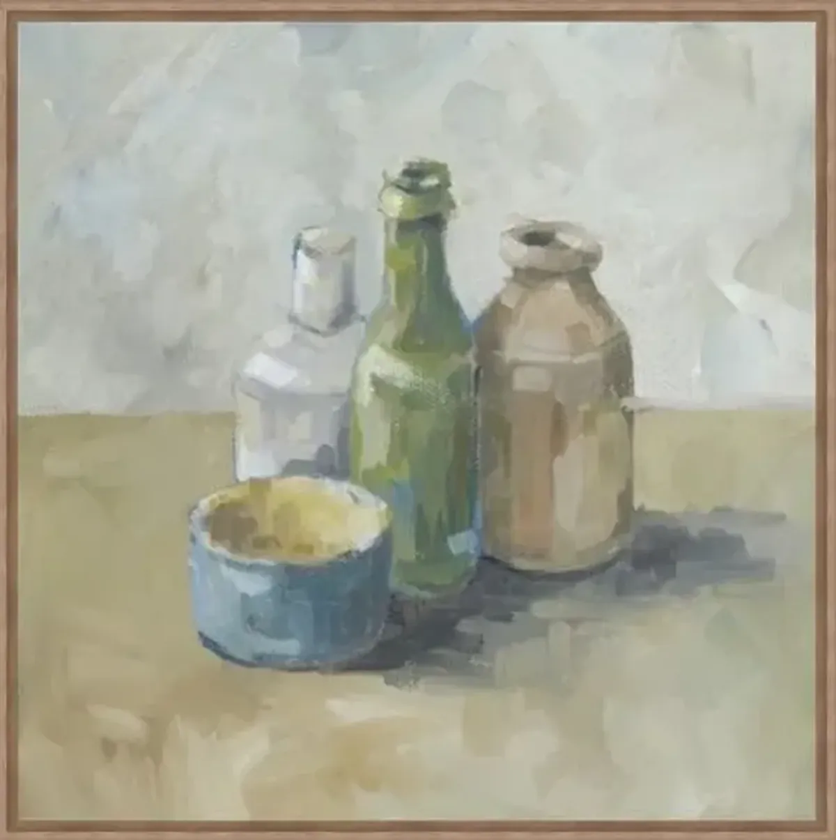 Still life with Blue Bowl by Felix Rosenstiel's - Green