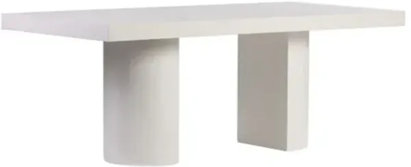 Bravura Outdoor Concrete 108" Rectangular Dining Table