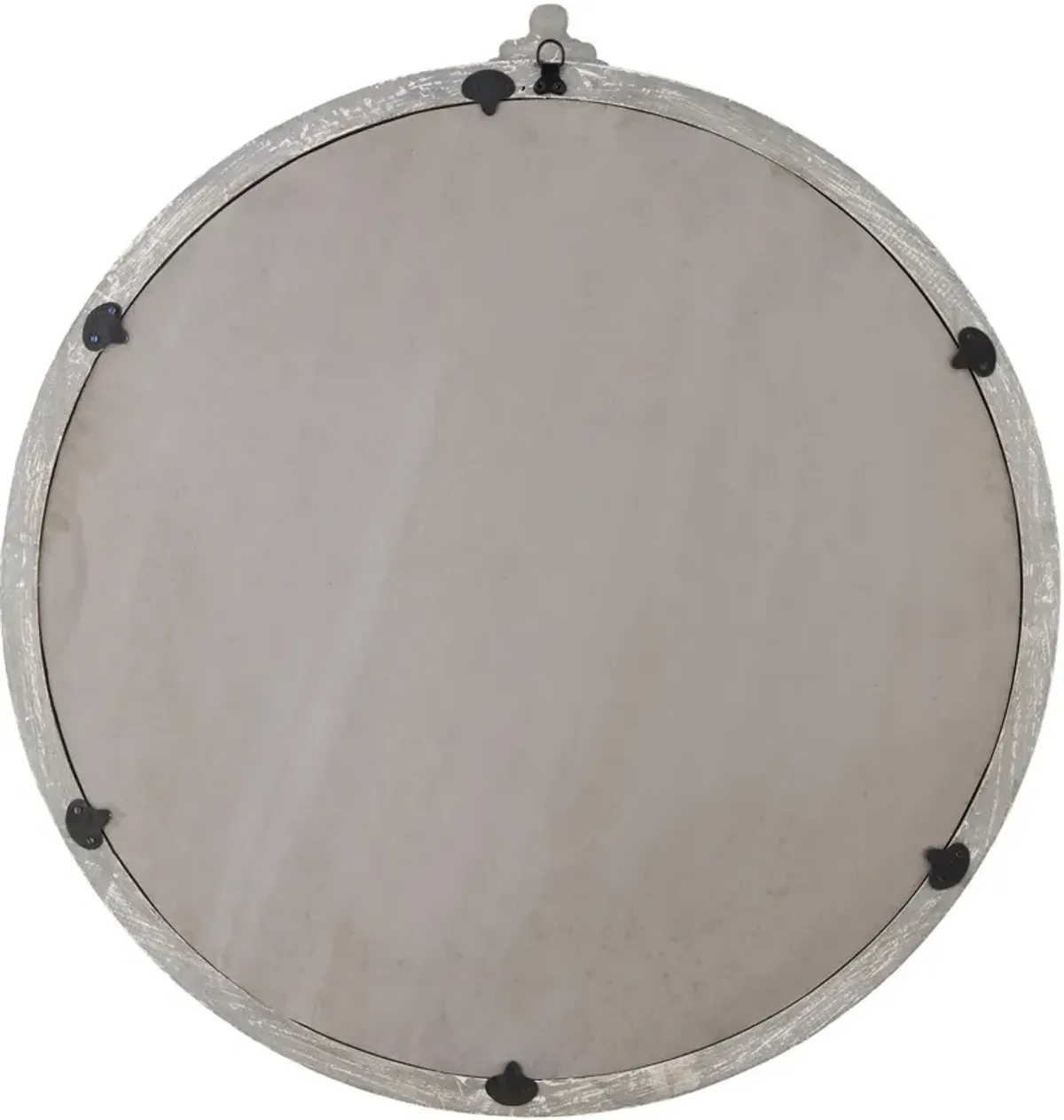 Zosia Round Antique Wall Mirror
