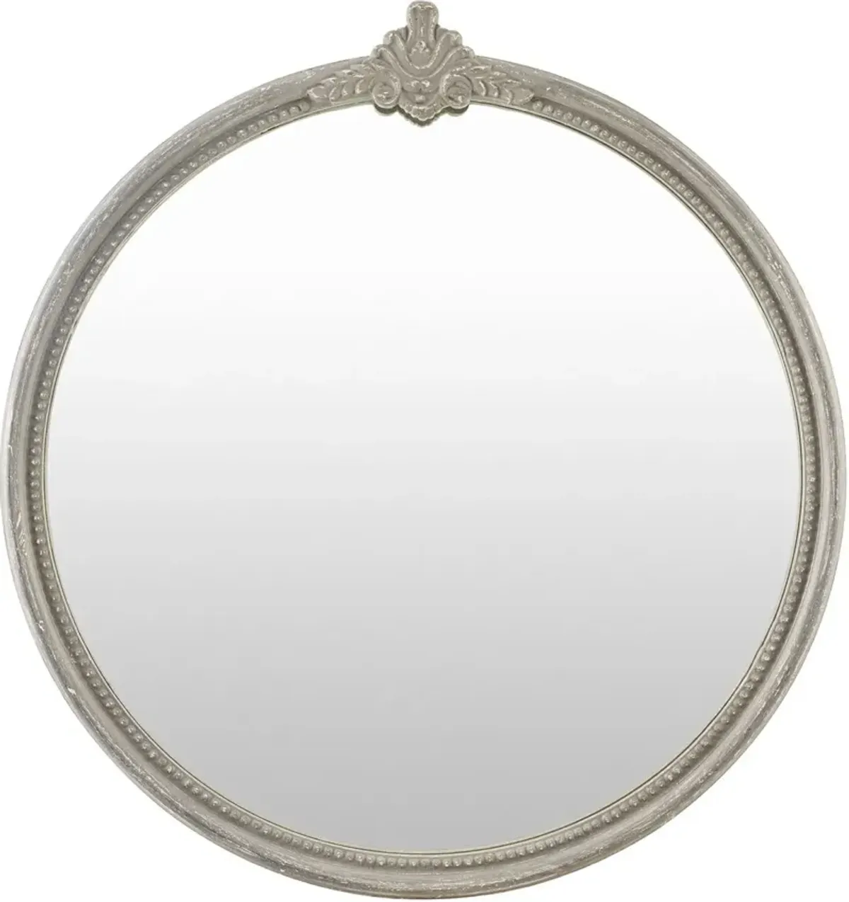 Zosia Round Antique Wall Mirror