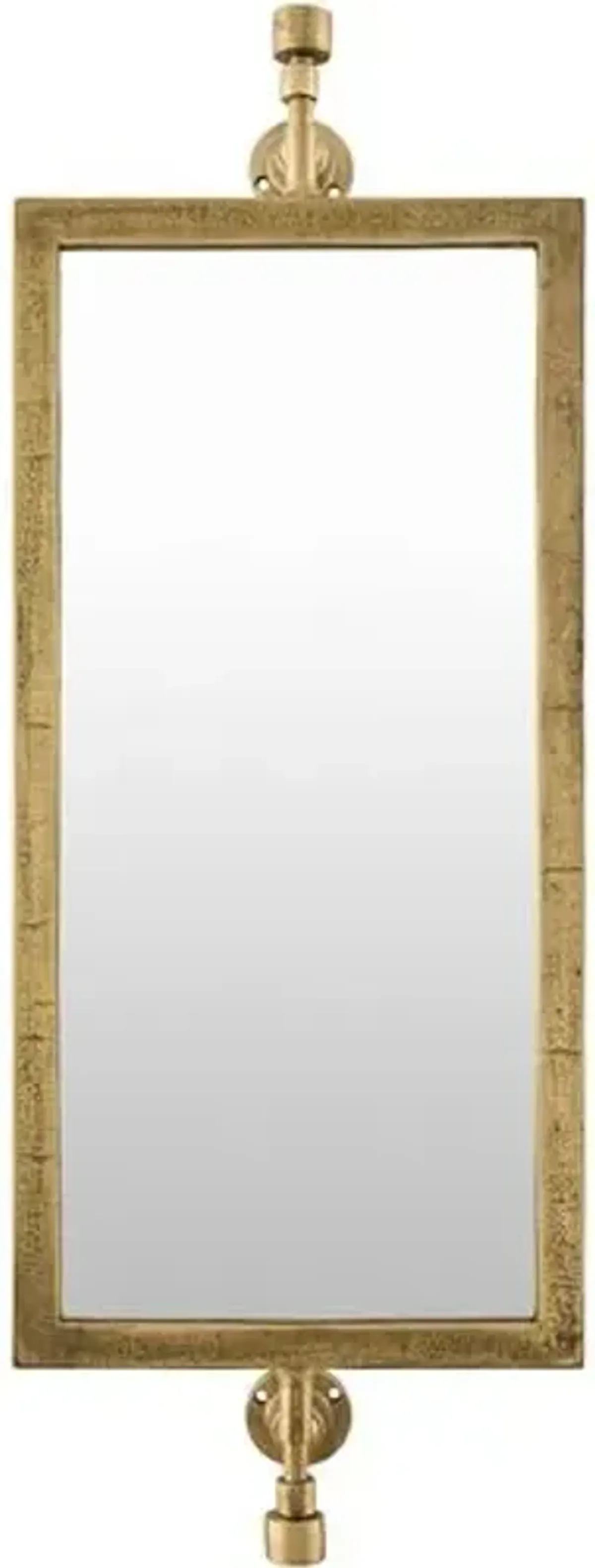 Zivan Rectangle Wall Mirror - Gold