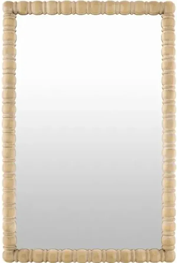 Zerna Pine Wall Mirror