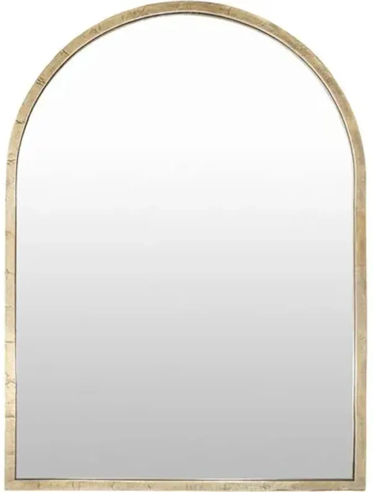 Lysandros Arched Full Length Wall Mirror - Gold