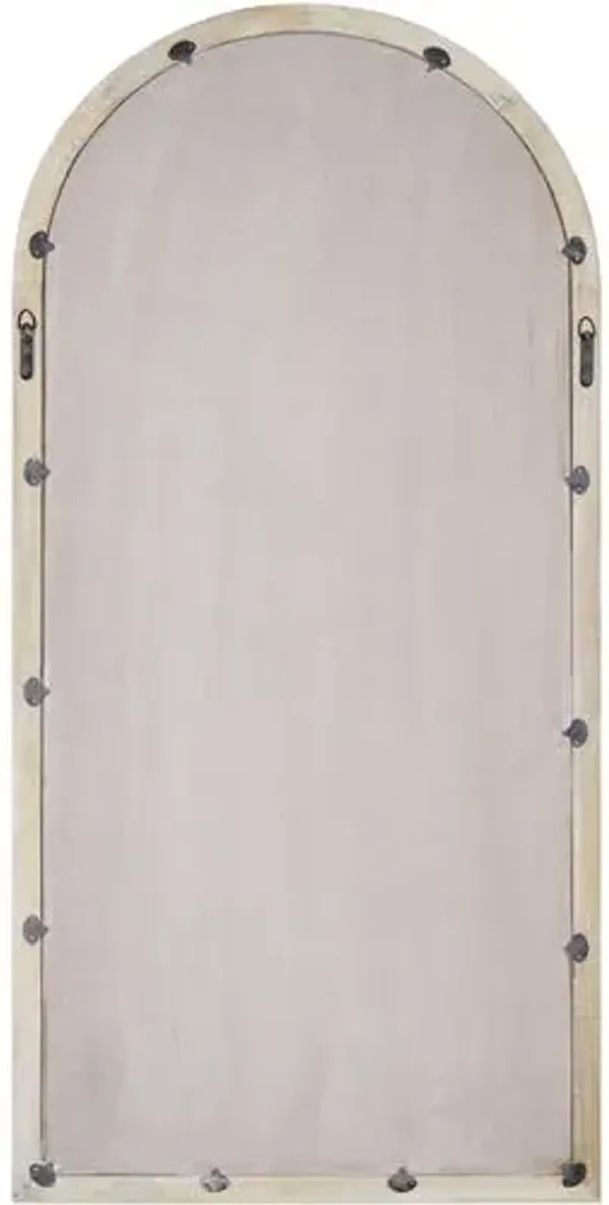 Orwin Weathered Full Length Wall Mirror - White