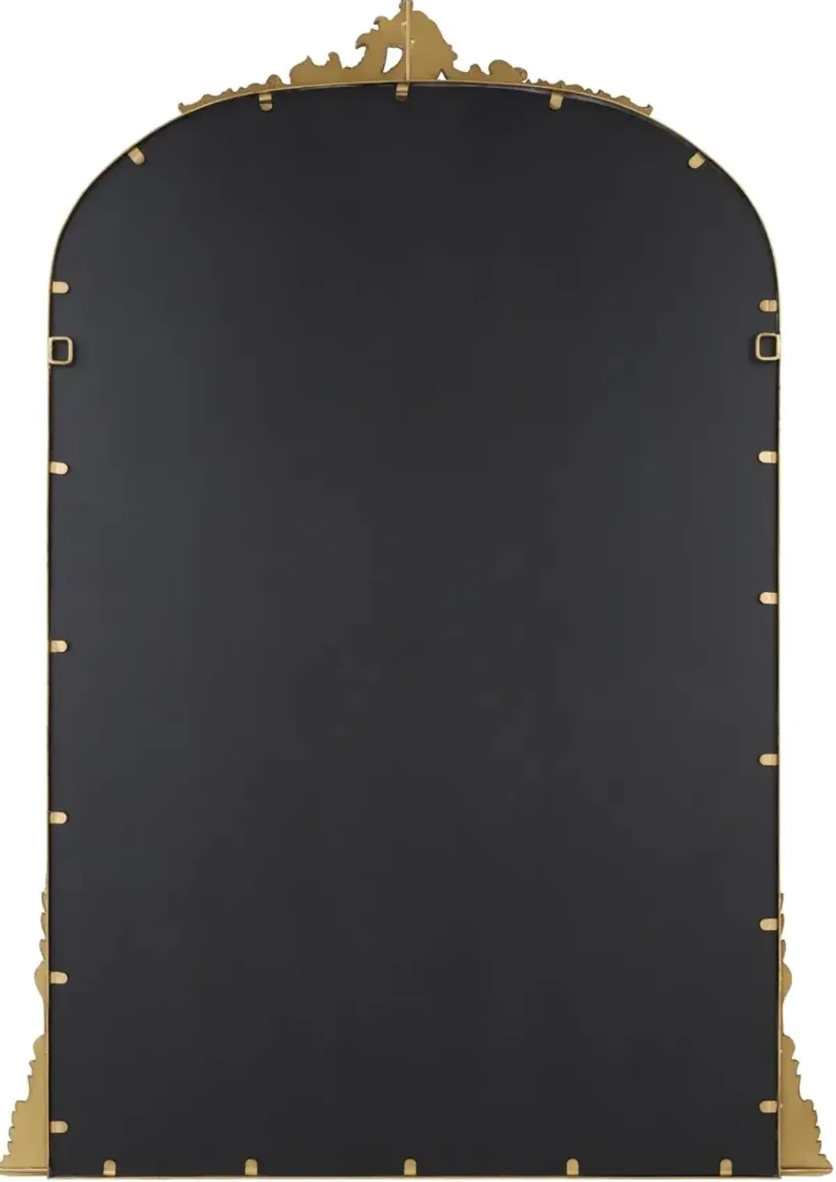 Ismeria Iron Antique Wall Mirror, Gold