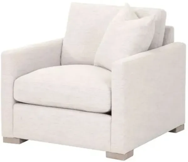 Carson Club Chair - Natural Gray Performance