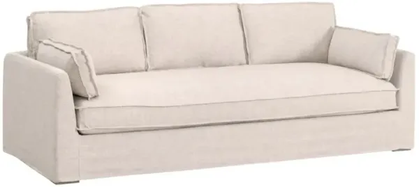 Rilana Outdoor Slipcover Sofa, Cream