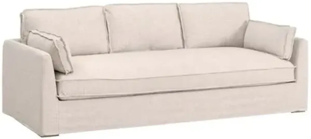 Rilana Outdoor Slipcover Sofa - Cream