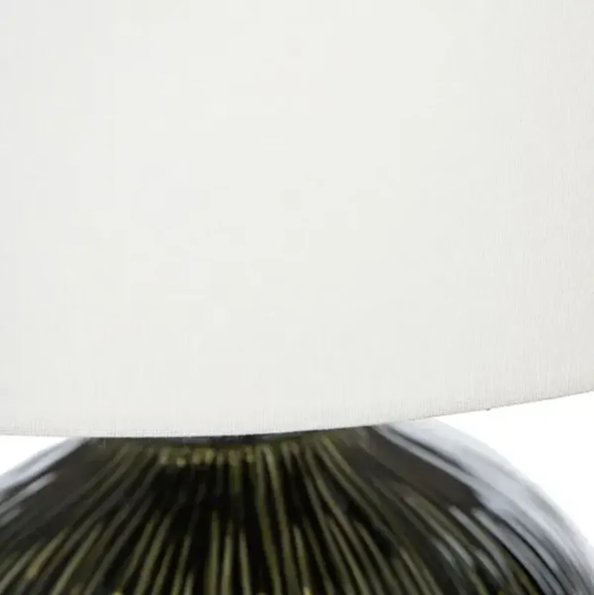 Greenleigh Ceramic Table Lamp - Dark Green - Bradburn Home - Handcrafted