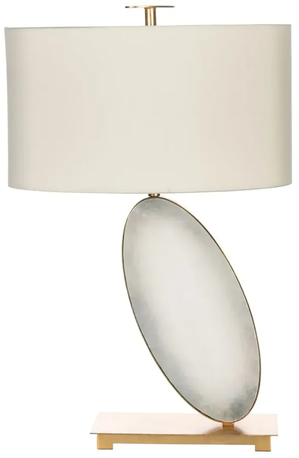 Capella Natural Stone Table Lamp - Bradburn Home - White