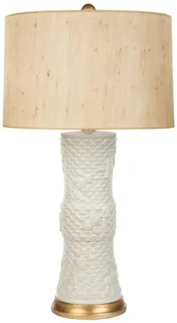 Barclay Butera - Bradburn Home - Shenzen Ceramic Table Lamp - Off White