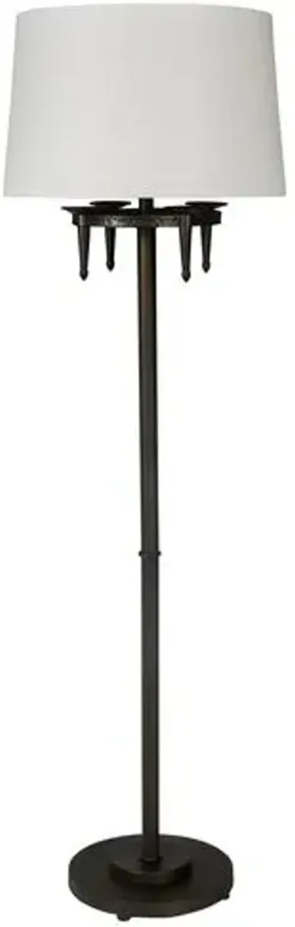 Barclay Butera - Bradburn Home - Venetta Floor Lamp - Dark Bronze