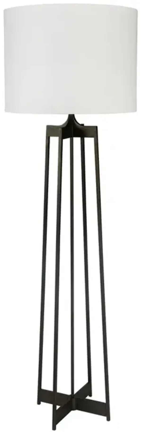 Barclay Butera - Bradburn Home - Alamitos Floor Lamp - Dark Bronze