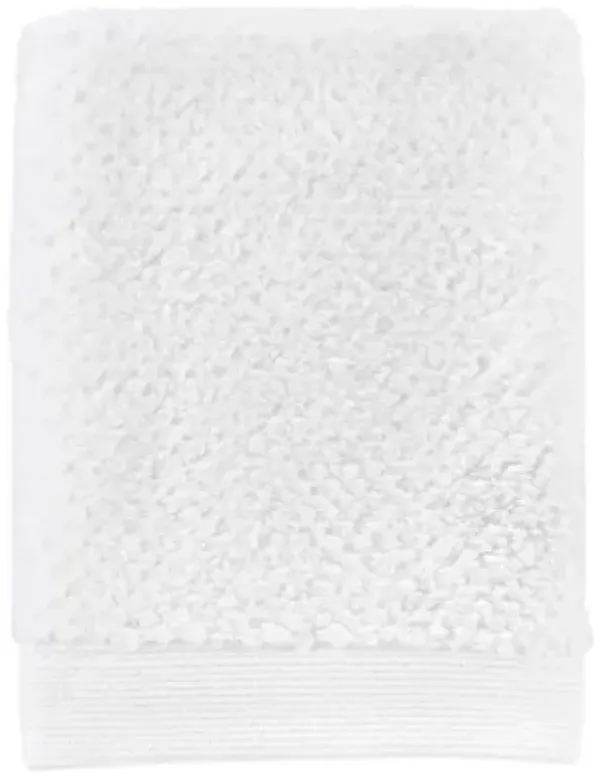 Jubilee Wash Cloth - Peacock Alley - White
