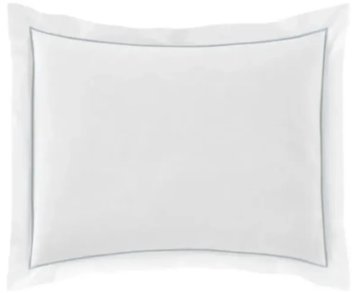 Soprano II Sateen Sham - Peacock Alley - Blue