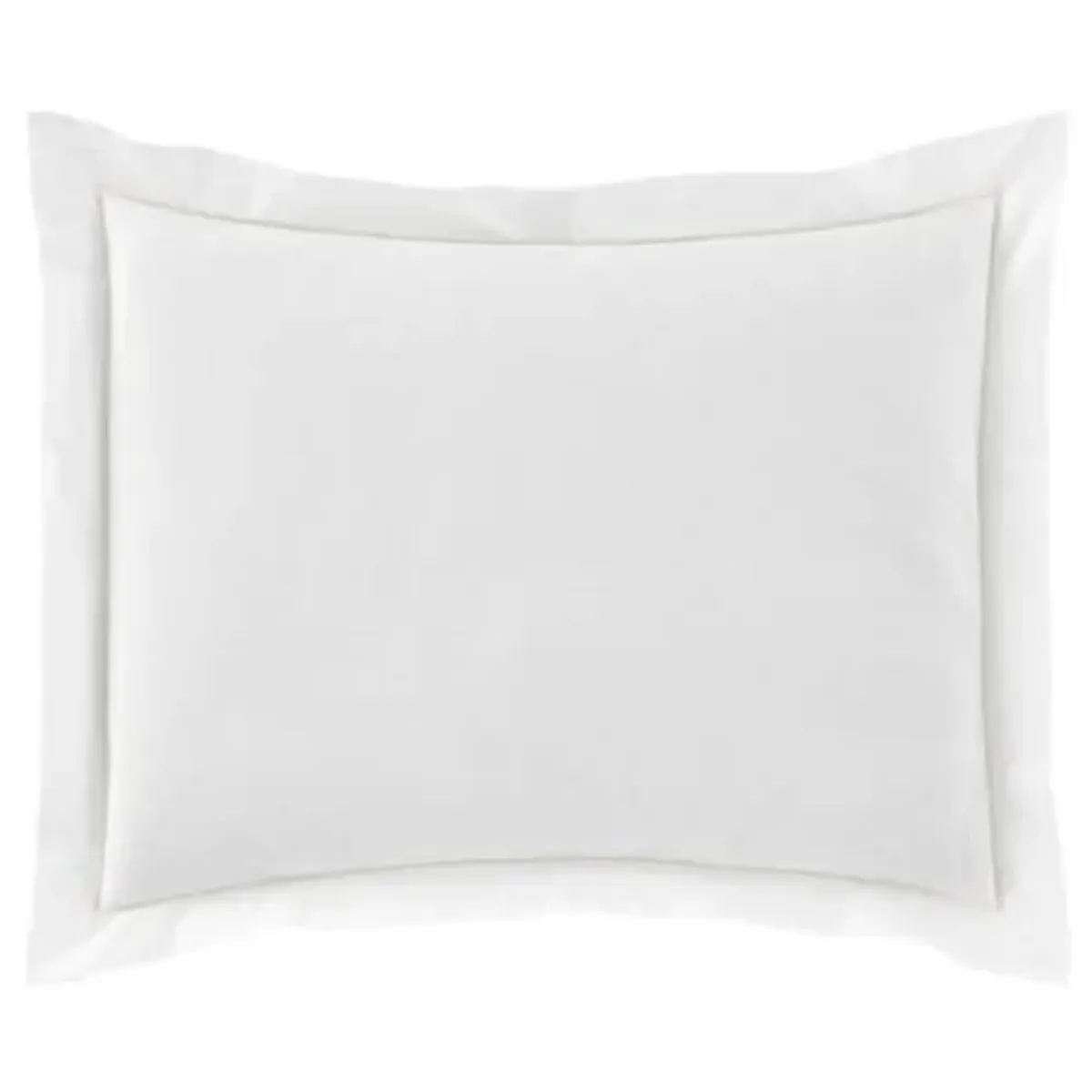 Soprano II Sateen Sham - Peacock Alley - White