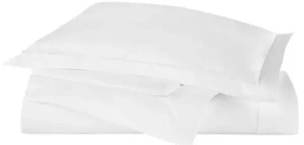 Soprano II Sateen Duvet - Peacock Alley - White