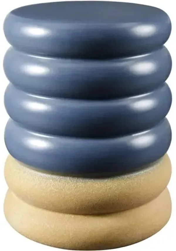 Serilda 17" Ceramic Garden Stool