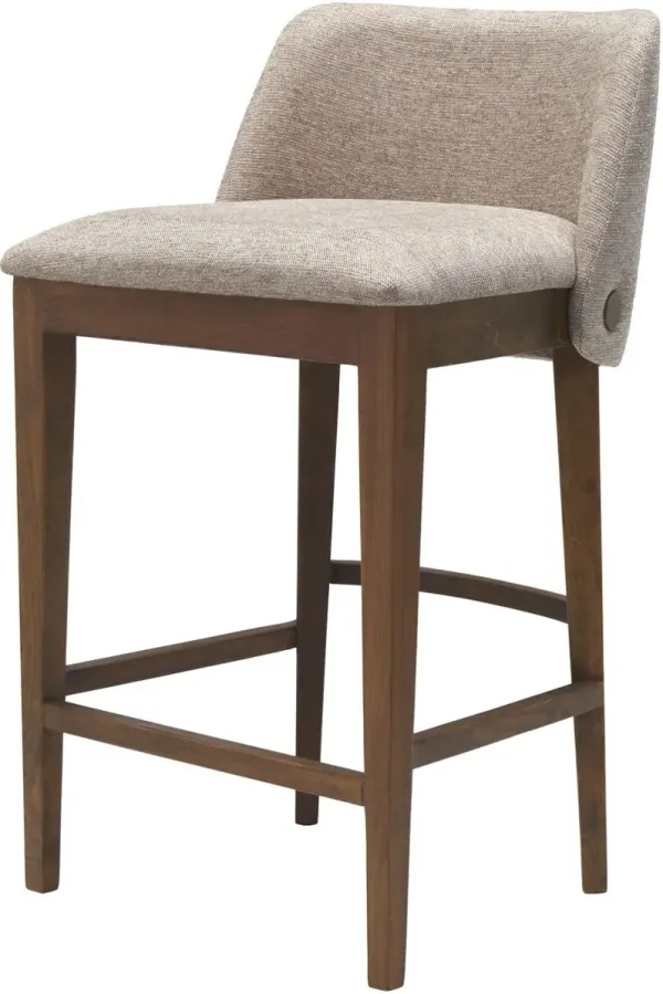 Lucan Counter Stool - Wheat/Brown