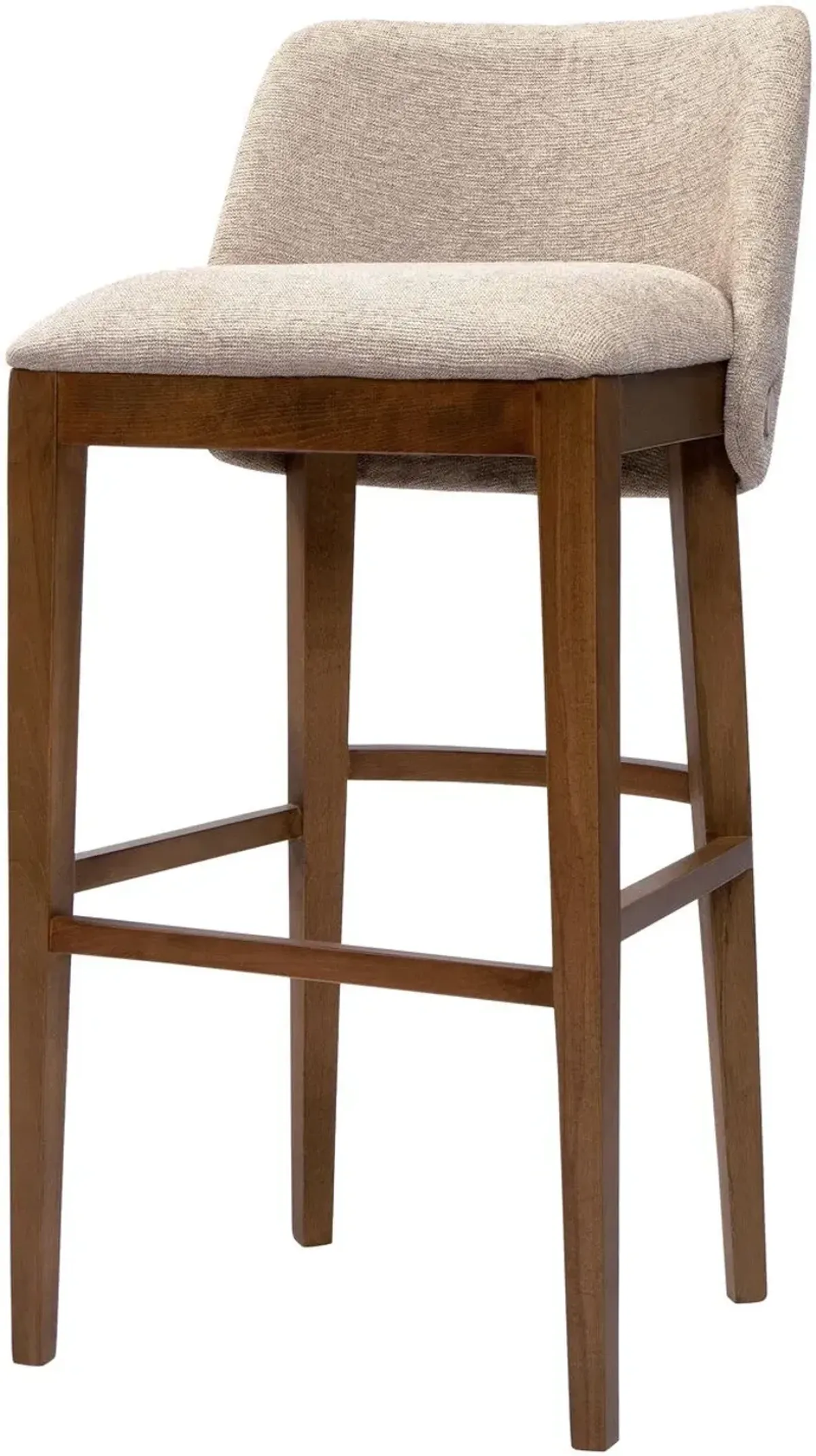 Lucan Bar Stool, White