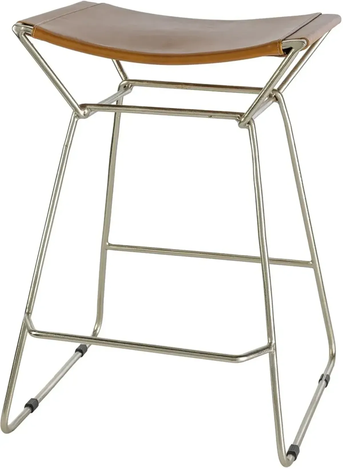 Lorabeth Leather Counter Stool