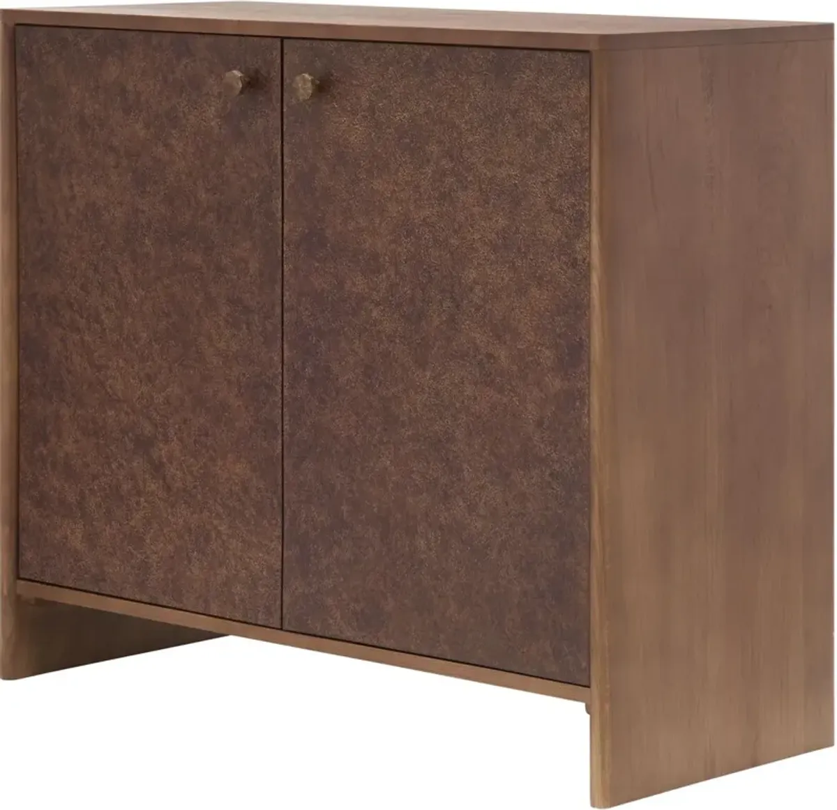 Lenira Oak Cabinet, Brown