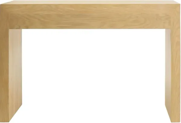 Odessa Two-Tone Oak Console Table/Desk