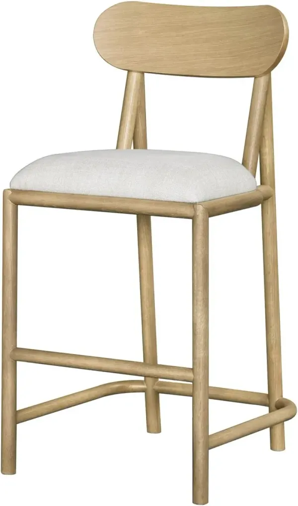 Ruelle Oak Counter Stool - Natural