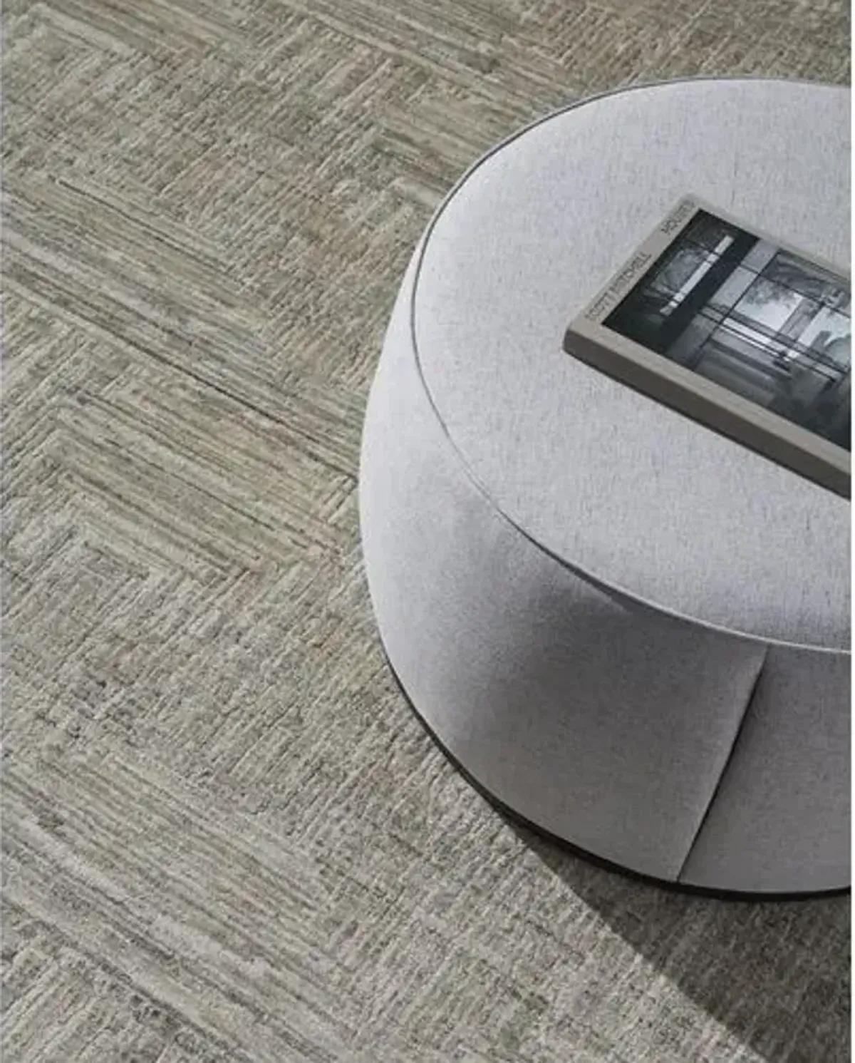 Yarin Ottoman - Gray