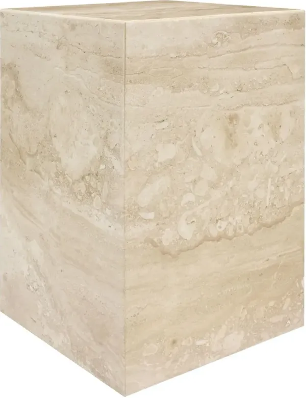 Novan 20" Marble End Table