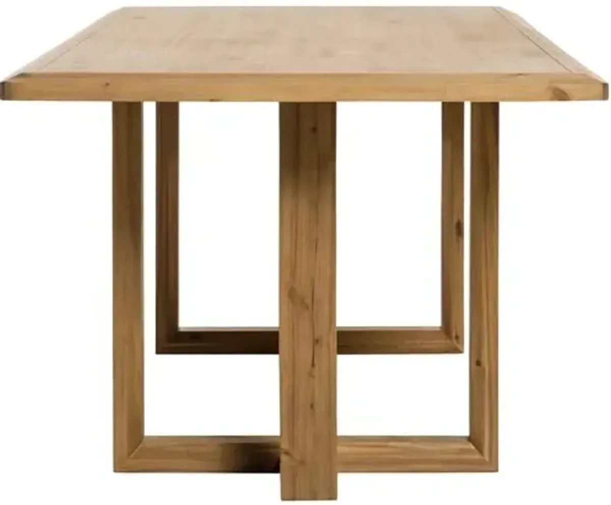Xylara 83" Acacia Dining Table - Natural